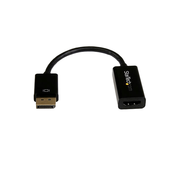 StarTechcom Conversor de Vídeo DisplayPort a HDMI con Audio