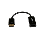 StarTechcom Conversor de Vídeo DisplayPort a HDMI con Audio