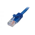 StarTechcom 03m UTP Cat 5e RJ45 azul  Cable