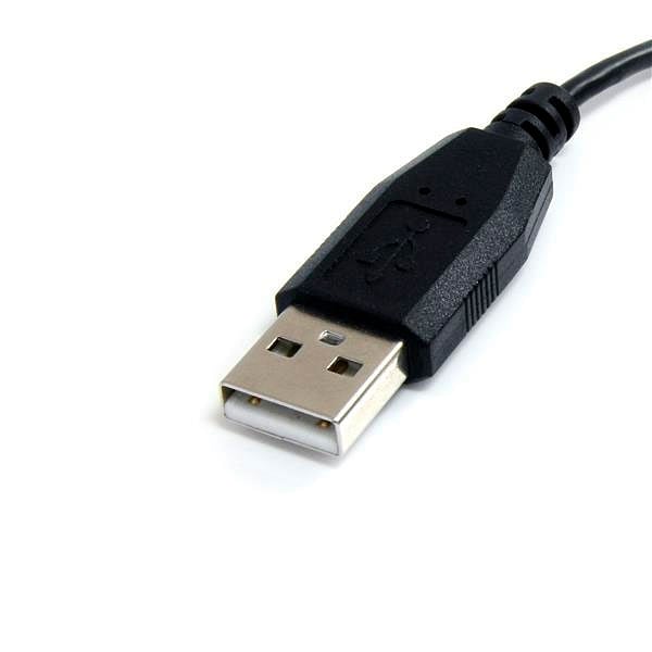 StarTechcom Cable de 30cm USB A a Micro USB B Acodado a la