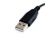 StarTechcom Cable de 30cm USB A a Micro USB B Acodado a la
