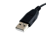 StarTechcom Cable de 30cm USB A a Micro USB B Acodado a la