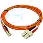 StarTechcom Fibra Óptica OM2 Dúplex LCSC 2m  Cable