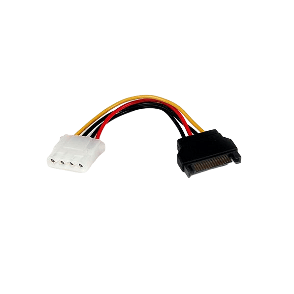 StarTechcom Alimentación 15cm Adaptador Molex L  Cable
