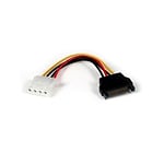 StarTechcom Alimentación 15cm Adaptador Molex L  Cable