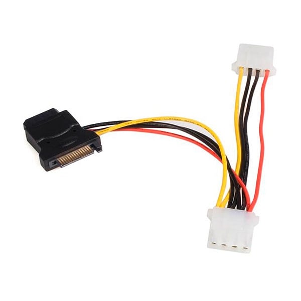 StarTechcom Cable de Alimentación SATA  Adaptador