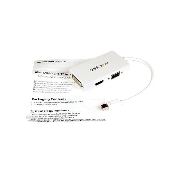 StarTechcom Mini DisplayPort a VGA D  Adaptador