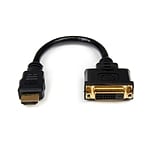 StarTechcom Adaptador 20cm HDMIDVI  Cable de video