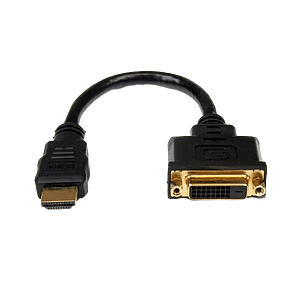 StarTechcom Adaptador 20cm HDMIDVI  Cable de video