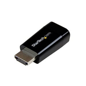 StarTechcom Adaptador Conversor  de Vídeo HDMI a VGA