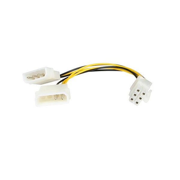 StarTechcom molex a 6 PIN PCIe  Cable de alimentación