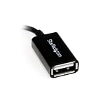 StarTechcom Adaptador Micro USB a USB OTG  Cable
