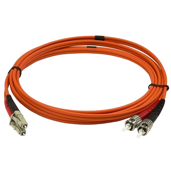 StarTechcom Fibra Óptica OM2 Dúplex LCST 1m  Cable