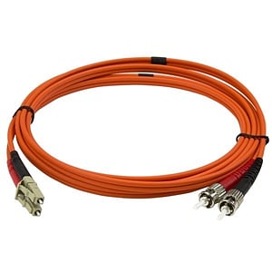 StarTechcom Fibra Óptica OM2 Dúplex LCST 1m  Cable