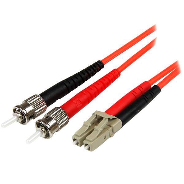 StarTechcom Fibra Óptica OM2 Dúplex LCST 1m  Cable