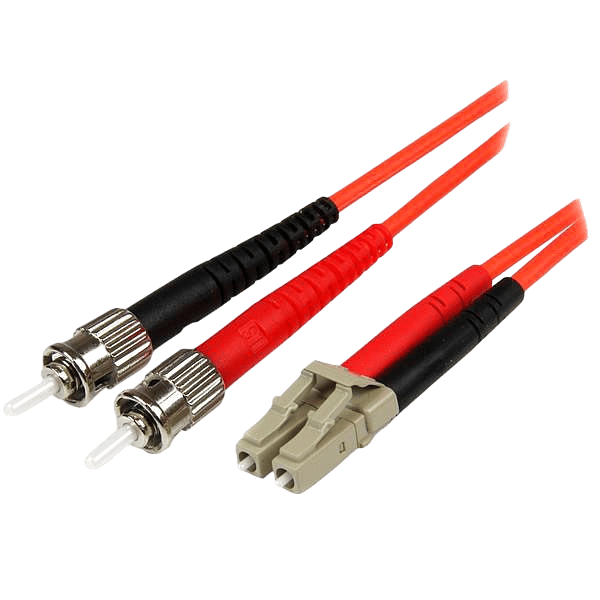 StarTechcom Fibra Óptica OM2 Dúplex LCST 1m  Cable