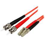 StarTechcom Fibra Óptica OM2 Dúplex LCST 1m  Cable