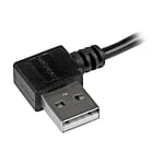 StarTechcom Micro USB Acodado a USB Acodado 1m  Cable