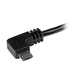 StarTechcom Micro USB Acodado a USB Acodado 1m  Cable