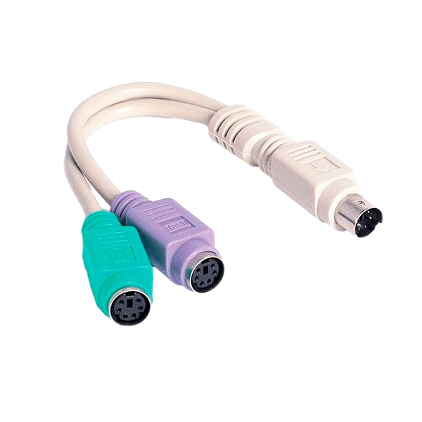 StarTechcom 6in PS2 Keyboard Mouse Splitter  Cable