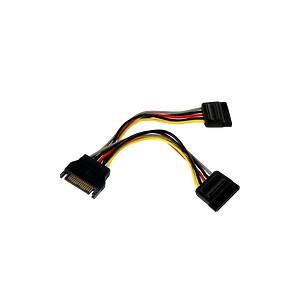 StarTechcom Divisor  Alimentación SATA de 15cm  Cable