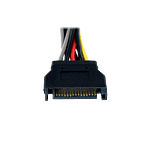 StarTechcom Divisor  Alimentación SATA de 15cm  Cable