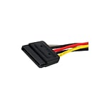 StarTechcom Divisor  Alimentación SATA de 15cm  Cable