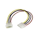 StarTechcom Extensor 30cm Molex  Cable de alimentación