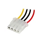StarTechcom Extensor 30cm Molex  Cable de alimentación