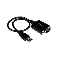 StarTech.com USB a 1 puerto serie RS232 DB9 30CM – Adaptador