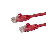 StarTechcom Latiguillo 05m rojo CAT6 UTP  Cable de red