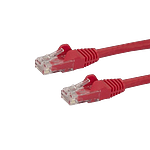 StarTechcom Latiguillo 05m rojo CAT6 UTP  Cable de red