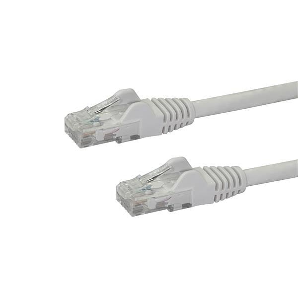StarTechcom Latiguillo 05m blanco CAT6 UTP  Cable de red