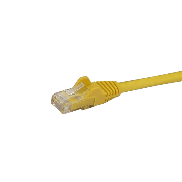 StarTechcom Latiguillo 1m amarillo CAT6 UTP  Cable de red