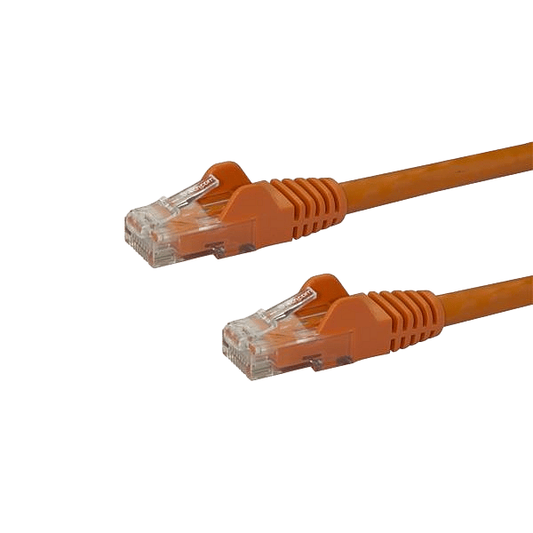 StarTechcom Latiguillo 1m naranja CAT6 UTP  Cable de red