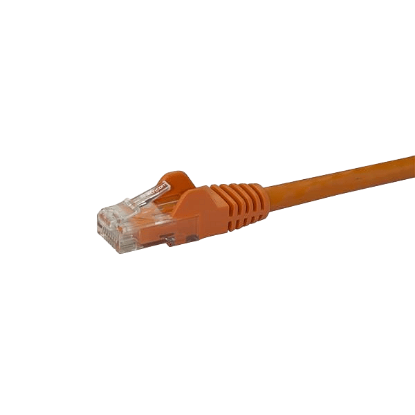StarTechcom Latiguillo 1m naranja CAT6 UTP  Cable de red