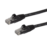StarTechcom Latiguillo 1m negro CAT6 UTP  Cable de red