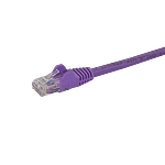 StarTechcom Latiguillo 2m morado CAT6 UTP  Cable de red