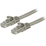 StarTechcom Latiguillo 3m gris CAT6 UTP  Cable de red
