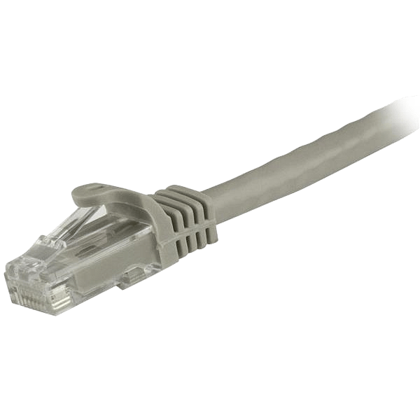 StarTechcom Latiguillo 3m gris CAT6 UTP  Cable de red