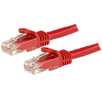 StarTech.com Latiguillo 5m rojo CAT6 UTP - Cable de red