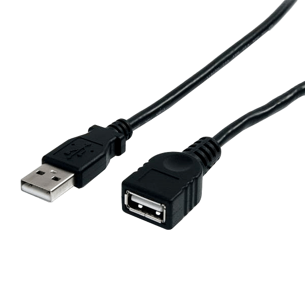 StarTechcom Alargo de USB 20 09m  Cable de datos