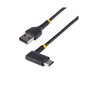 StarTechcom Cable 15cm de Carga USB A USB C Acodado  USB 20  Tipo C