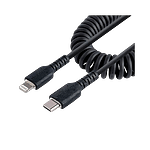 StarTechcom Cable 1m USBC a Lightning Rizado MFi USB Tipo C para iPhone