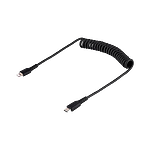StarTechcom Cable 1m USBC a Lightning Rizado MFi USB Tipo C para iPhone