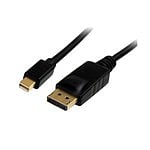StarTechcom Cable 2m Mini DisplayPort a DisplayPort 12 4k