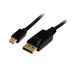StarTechcom Cable 2m Mini DisplayPort a DisplayPort 12 4k