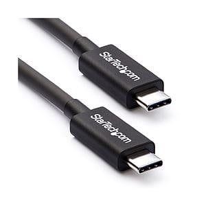 StarTechcom Cable 2m Thunderbolt 3 USBC 40Gbps Compatible USB