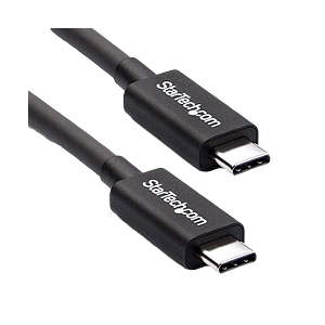 StarTechcom Cable 2m Thunderbolt 3 USBC 40Gbps Compatible USB