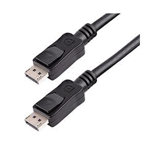 StarTechcom Cable de 1m DisplayPort 12 4k con Cierre de Seguridad DP